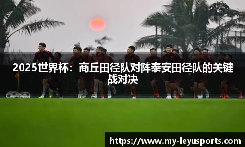 2025世界杯：商丘田径队对阵泰安田径队的关键战对决